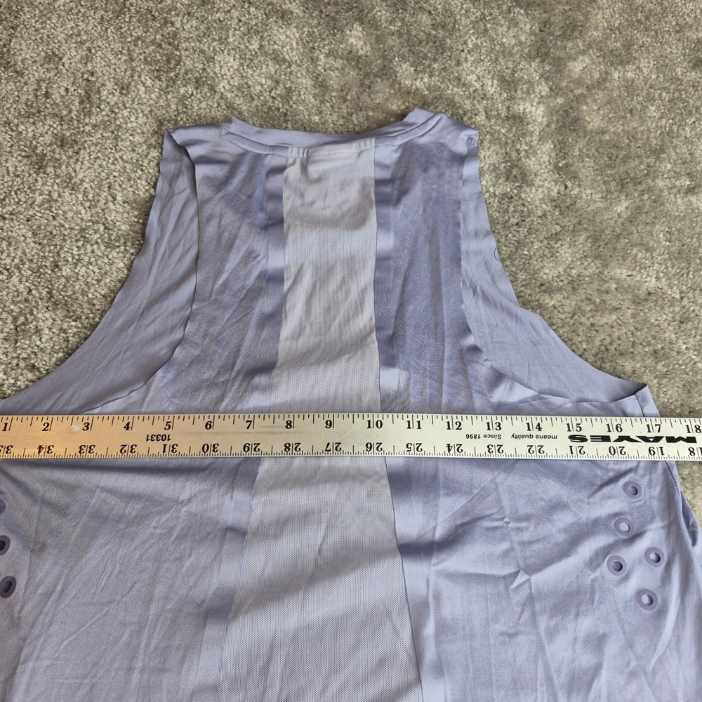 Gymshark Sol Lift Tank Intense Steel Blue Womens Medium GLVT4000-ISB NWT - Picture 9 of 11